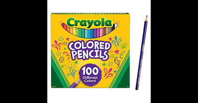 Crayola 100 Colored Pencils