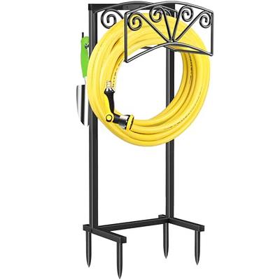  WELLRISE Garden Hose Holder Wall Mount Metal Water