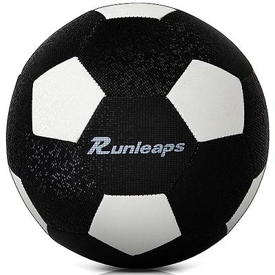 Runleaps Soccer Ball Size 3 for Kids, Ball Toys with Star Pattern