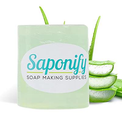 Soapeauty Clear Soap Base Glycerin Melt and Pour | Detergent Free | Natural  Moisturizing Bar for Sensitive Skin & Soap Making, Easy to Cut | 2 Lbs