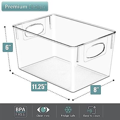 Sorbus Cleaning Supplies Organizer - Clear Containers for Organizing  Cleaning Supplies Under the Sink - Clear Bins for Organizing Kitchen and  Bathroom