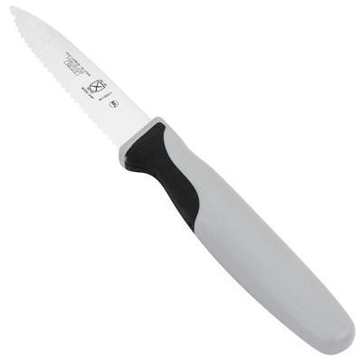 Mercer Culinary Millennia Slim Paring Knife with White Handle, 3 inch