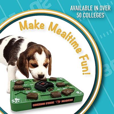 Pet Supplies : SHTALHST Dog Puzzle Toys, Interactive Dog Toys with  Adjustable Treat Dispensing Dog Toys, Dog Chase Toy Intelligence Talking  Giggle Squeaky for Medium/Large Dogs (Orange) 