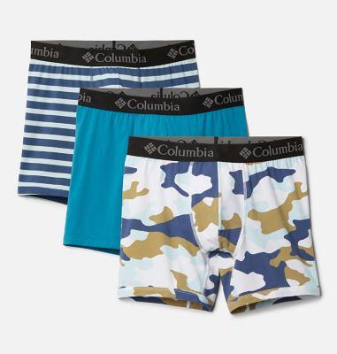 Columbia Men's Printed 360 Stretch 3-Pack Boxer Brief- - Yahoo