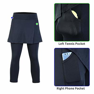 ANIVIVO Skirted Leggings for Women with Pockets  