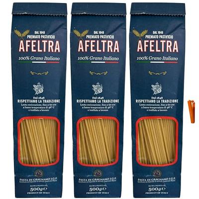 Afeltra Bucatini Pasta from Italy 17.6 oz. (500g)(Pack of 3) Pasta