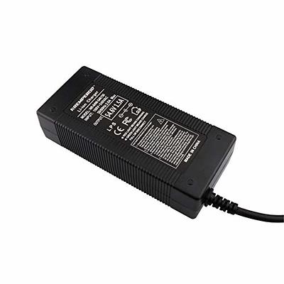 54.6V 2A Lithium Battery 3 Pin XLR Charger Black For Electric