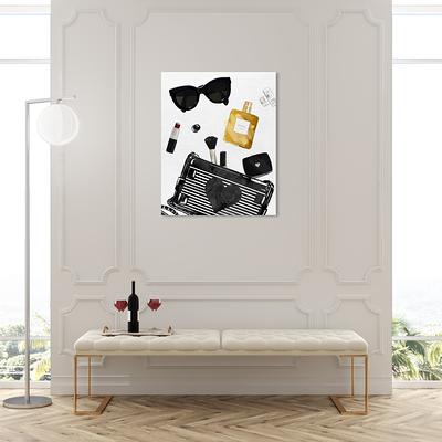 Oliver Gal My Bag Collection I Canvas Wall Art