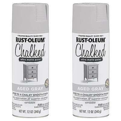 Rust-oleum 12oz Chalked Ultra Matte Spray Paint Linen White : Target