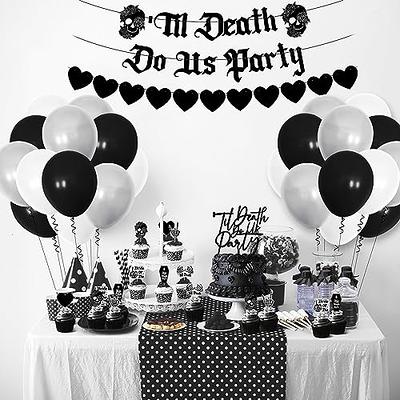 Til Death Do Us Party Party Decorations Gothic Party Banner