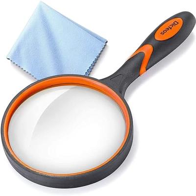 10x handheld magnifier magnifying glass for