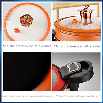  Multifunctional Non-stick Micro Pressure Pot, Pumpkin