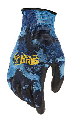 Gorilla Grip Veil Aqueous Blue, No Slip Fishing Gloves, Large, Model#  25146-26 - Yahoo Shopping