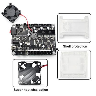 RATTMMOTOR 3018 PRO MAX CNC Wood Router Machine Kit 3 Axis GRBL Control DIY  Mini CNC Engraver Carving Milling Machine+Offline Controller+775 Spindle  Motor ER11 for Cutting Acrylic PVC PCB Plastic Wood 