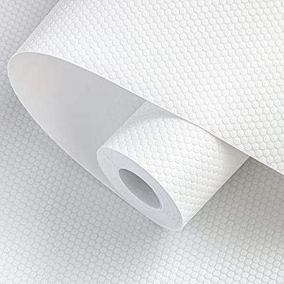 Eva Dot Textured Non-Slip Shelf Liner, White, Sold by at Home