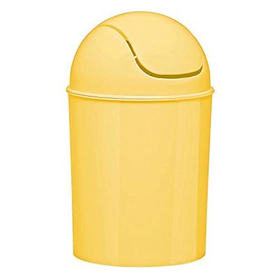 Grand Plastic 10 Gallon Swing Top Trash Can Umbra