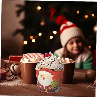 50 Pcs Muffin Cupcake Paper Cups Mini Cupcake Liners Wrapper