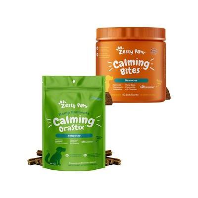 Zesty Paws, Aller-Immune Bites for Dogs, All Ages, Peanut Butter Flavour,  90 Soft Chews