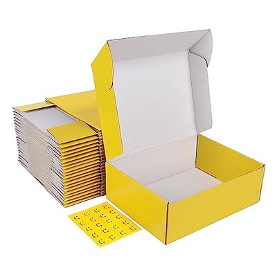  25-Pack 4x4x4 Shipping Boxes for Candle Packaging, Small  Shipping Boxes for Small Business, Mailing Boxes with Bubble Bags & FRAGILE  Stickers for Mug Small Items Gifts Candle Boxes Packaging -White 
