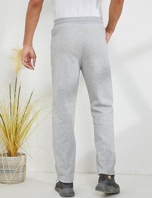 Gihuo Men's Winter Fleece Pants Sherpa Lined Sweatpants Straight