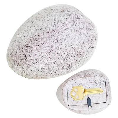 Sofanler Fake Rock Key Hider Decoration, Faux Key Holder For