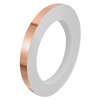 Copper Foil Tape (1inch X 66 FT X 2) with Conductive Adhesive for Guitar  and EMI