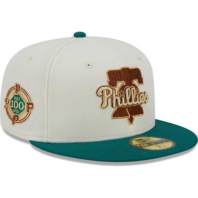 Philadelphia Phillies New Era Cooperstown Collection Throwback Corduroy  59FIFTY Fitted Hat - Burgundy