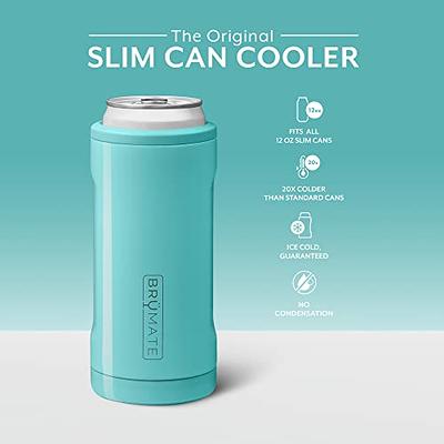 12 oz Skinny Beverage Holder for Slim Cans - Insulated Stainless