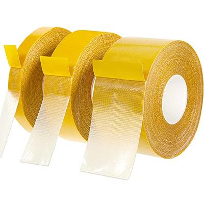 3 Roll 6mm x 30m/98.4ft Double-Sided Adhesive Tape Paper Backing