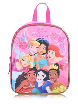 Disney Princess Lunch Bag Set for Girls, Kids - Bundle with Princess School Lunch Box with Pink Water Pouch, Princess Stickers and More Princess