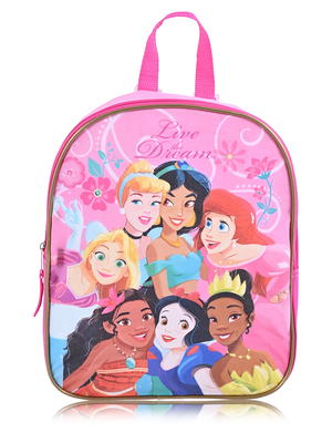 Disney Princess Collage Triple Pocket Mini Backpack