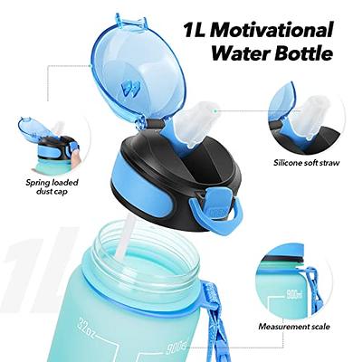 Super Sparrow Water Bottle - 12 oz/17 oz/25 oz/32 oz - BPA Free Tritan  Water Bottles - One Touch Opening - Leak-proof Plastic Bottle - Kids Water  Bottle for Office, Gym, Outdoor, Sports