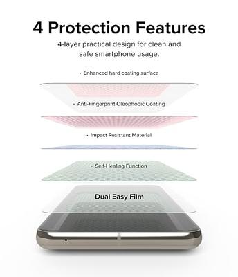 JETech Screen Protector for Google Pixel 7a 6.1-Inch, Fingerprint  Compatible, Tempered Glass Film, HD Clear, 3-Pack