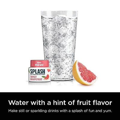 Ninja Thirsti Flavored Water Drops, SPLASH With Unsweetened Fruit Essence,  Tangy Grapefruit, Zero Calories, Zero Sugar, Zero Sweeteners, 2.23 Fl Oz