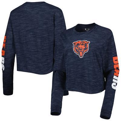 Men's New Era Navy Chicago Bears Combine Authentic Offsides Long Sleeve T- Shirt 