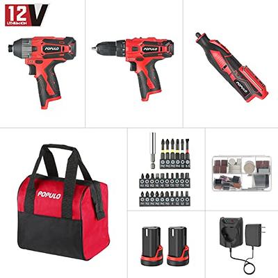 BLACK+DECKER 20V MAX* 4 Tool Combo Kit with (2) 1.5 Ah Lithium Ion