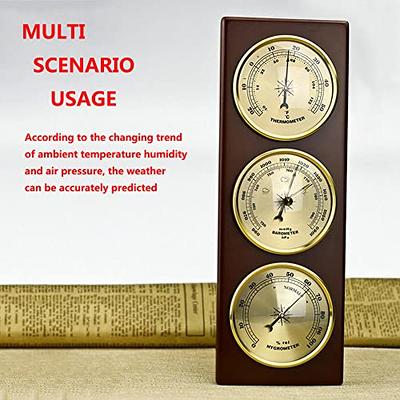 JINYISI Barometer,barometers for The Home,barometric Pressure  Gauge,barometers Weather Instruments,Barometer Outdoor,Barometer Indoor