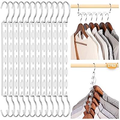 Space Saving Hanger Hooks Clothes Hanger Connector Hooks AS-SEEN-ON-TV,  18PCS Triangle Hooks for Saving Closet Space Closet Organizers Space Savers  (Bear) - Yahoo Shopping