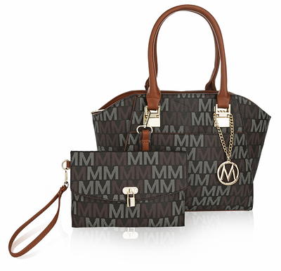 MKF Collection Siena M Signature Handbag by Mia K.