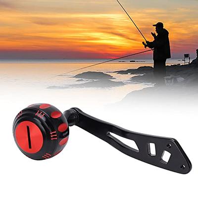 Fishing Reel Handle Replacement Fishing Reel Power Handle Metal Rocker Arm Grip  Knob Grip Fishing Accessory (Black Red) - Yahoo Shopping