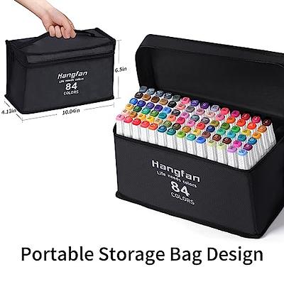 Art Markers, 84 Colors Alcohol Based Ink Broad&Fine Dual Tip Permanent  Markers Pen Set with Case for Kids Professional Artist Coloring Drawing  Sketching Outlining Marking - Yahoo Shopping