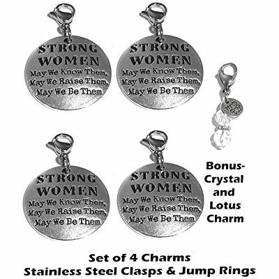 Hidden Hollow Beads Set Of 4 Clip On Charms, Bag, Purse, Handbag, Message,  Keychain, Zipper Pull, Bracelets, Necklaces, Jewelry (She Believed She  Could So She Did) - Yahoo Shopping