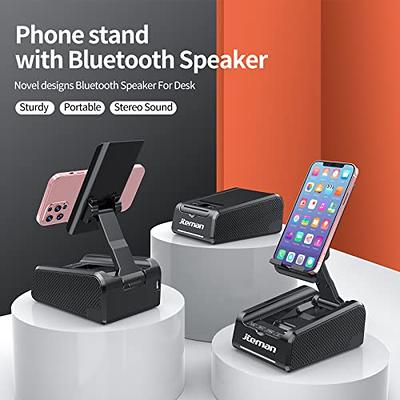 Gifts for Him, Her, Cell Phone Stand Bluetooth Speakers, Cool Tech Kitchen  Gadgets Adjustable Phone Holder, Wireless Speaker for iPhone/Samsung/iPad  Tablet, Birthday for Men Women Dad Who Want Nothing 