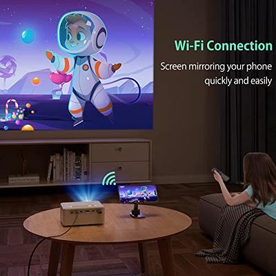 Mini Projector with WiFi Bluetooth, Portable Projector Full HD 1080P  Support, YOTON Video Projector for Home Theater, Compatible with  PC/Tablet/Fire Stick/iOS and Android Phone Projector - Yahoo Shopping