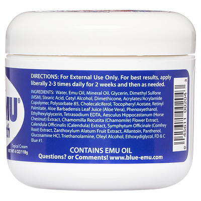 Blue-Emu Original Super Strength Pain Relieving Cream - 4 oz jar