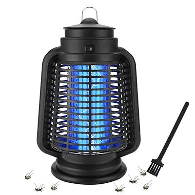 Aspectek Sticky Fly Insect Trap for Indoor, Plug-in Blue Light Bug Tra