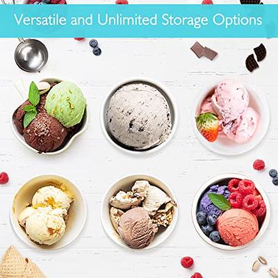 Ice Cream Pints, Ice Cream Containers With Lids Replacements For