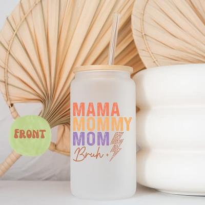 Mother's Day Skinny Tumbler, Mama, Mommy, Mom, Bruh Mug