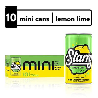 Starry Lemon Lime Soda Pop, 12 fl oz, 12 Pack Cans