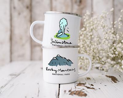 YOSEMITE ENAMEL CAMPING MUG | U.S. NATIONAL PARKS